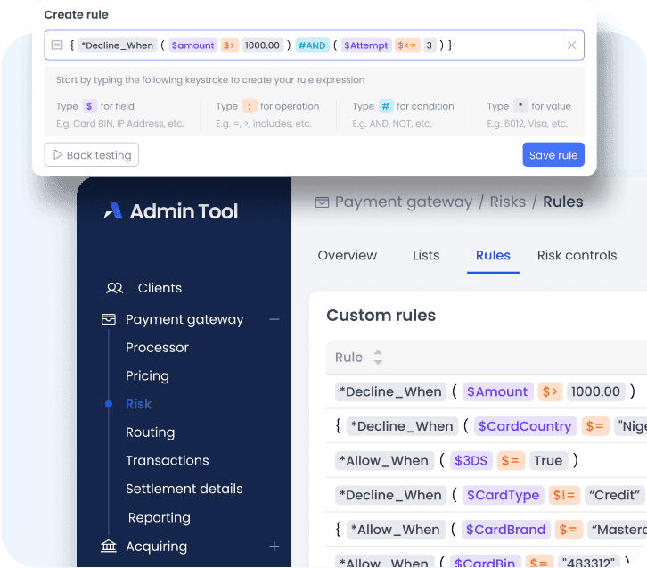 Acquiring platform